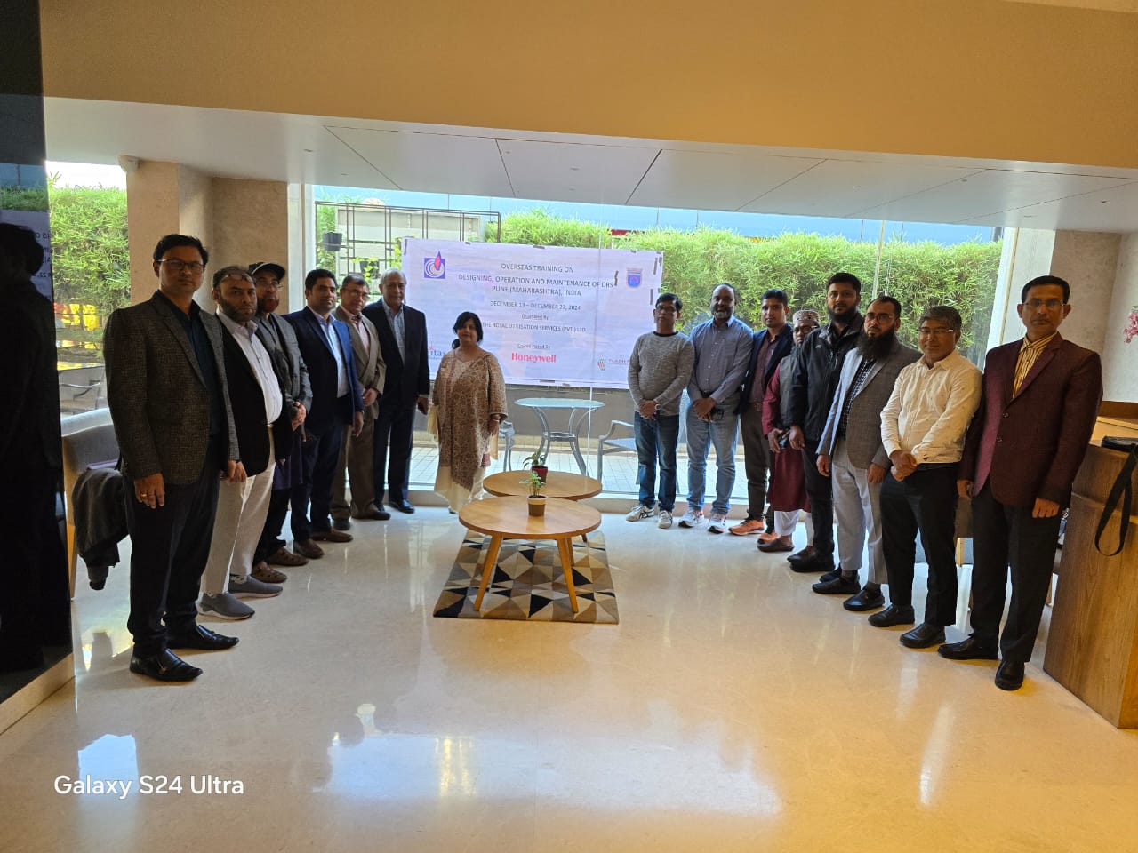 The Royal Utilisation Services Pvt. Ltd. ORGANISED BY OVERSEAS TRAINING ON DESIGNING, OPERATION AND MAINTENANCE OF DRS AT PUNE (MAHARASHTRA),INDIA. ON